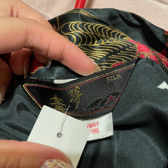 Silk Japanese kimono - Picture 10 of 11